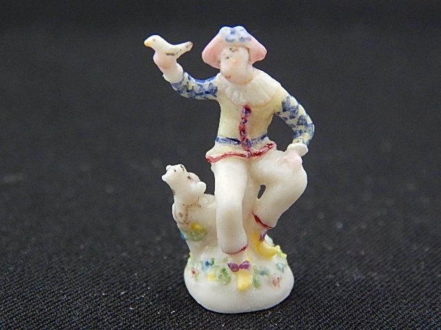 Harlequin with Cat and Bird by Sylvia Mobley lh807