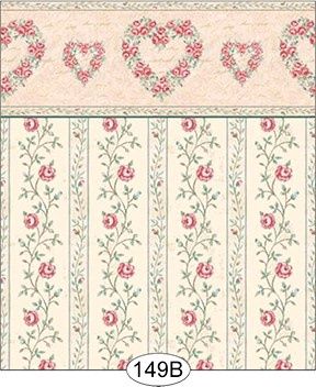 Heart Wallpaper (3 sheets) wal149b