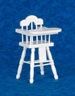 High Chair, White/Cb azd3781