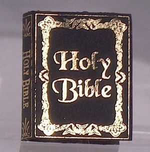 NI221 Holy Bible Miniature Book