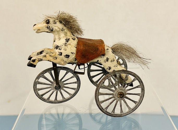 Horse on three wheels for nursery mc1499x