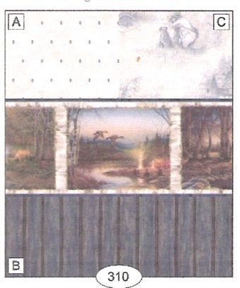 Hunting Scene 310 wal310