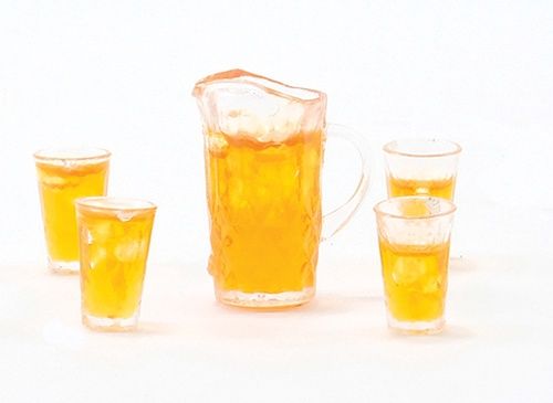Iced Tea in Pitcher and 4 Glasses CB169