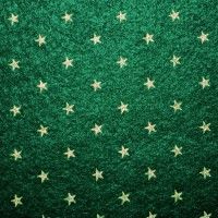 Ivy Green Carpet with Gold Stars capg44