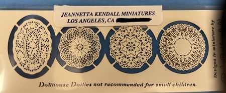 Jeannetta Kendall Doilies 17 jkm17