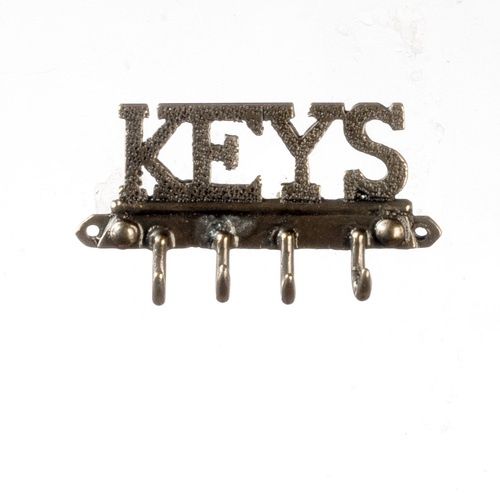 Keys Wall Hook/Antique Brass S1713