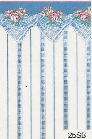 Kitchen Linen Blue 25SB wal25sb