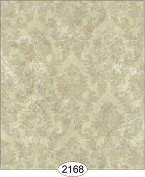 Juliet's Garden Damask - Grey WAL2168