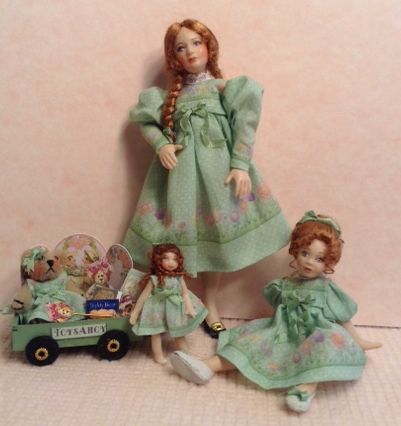 Kit for Springtime Dresses for Girls DF121