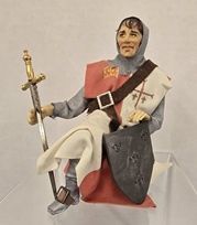 Kneeling Knight/ Sir Lancelot Doll By Sherri Colvin cs1367
