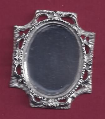 Large Silvertone Mirror or Tray Vico0125