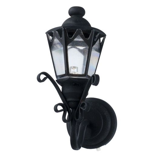 LED - Black Fancy Coach Lamp HW2334