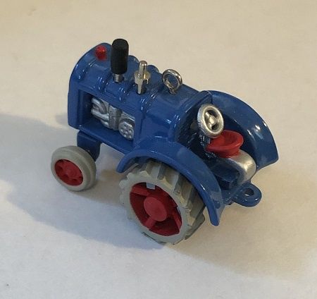 HMQXM4562 Hallmark 1999 Blue Tractor