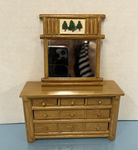 Log Cabin Dresser mc854