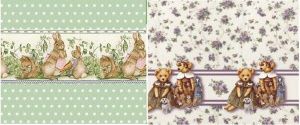 Kit for Girls' Dresses (2) - Rabbits and Bears DR103