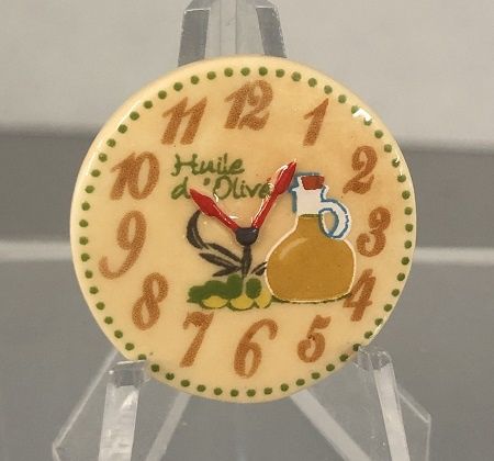 Kitchen Wall Clock olive oil mc03915a