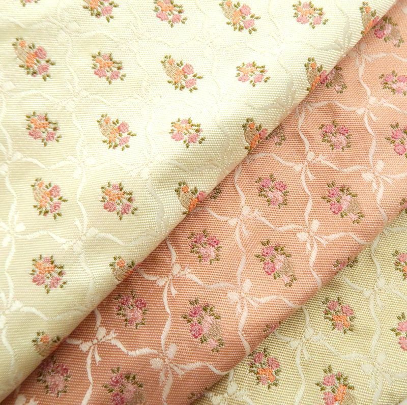 KS137 - Camellia Rose - Pink on Tan ks137