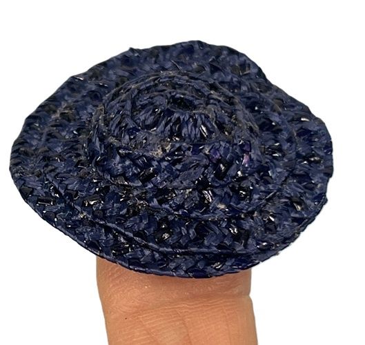 Ladies' Navy Straw Hat mc398xd