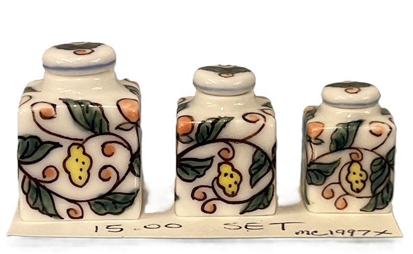 Large Set of Canisters mc1997x
