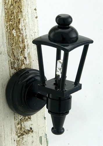 LED Battery Coach Light with Wand, Black, CR1632 Battery Included, 3 Volt MH52022BK