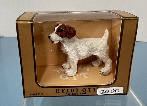 Light Brown and White Russell Terrier by Heidi Ott xz51a