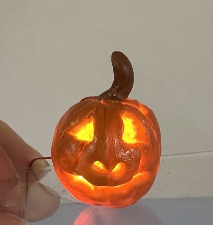 Light Up Pumpkin with LED Light ch22371