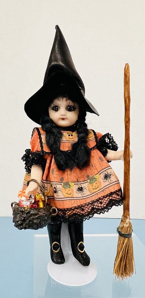 Little Wednesday Addams by Renee' Derra-Marlowe hom0981