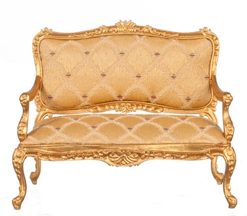 Louis XV Rococo Settee/Gld AZJJ07014G