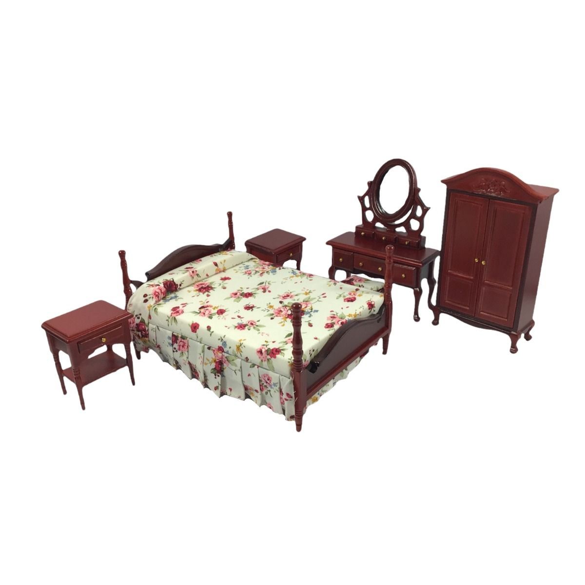 Mahogany Bedroom Set df407m