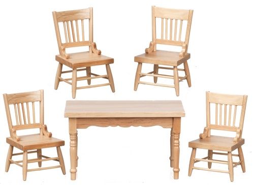 Kitchen Wooden Table and Chairs M0538