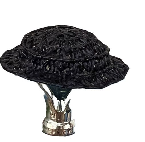 Ladies' Dark Navy Straw Hat mc398xg