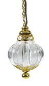 Large Clear Bead Hanging Light HW2553