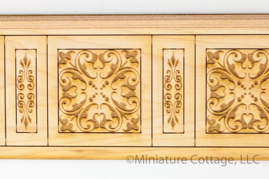 Laser Cut Wainscoating alsw2