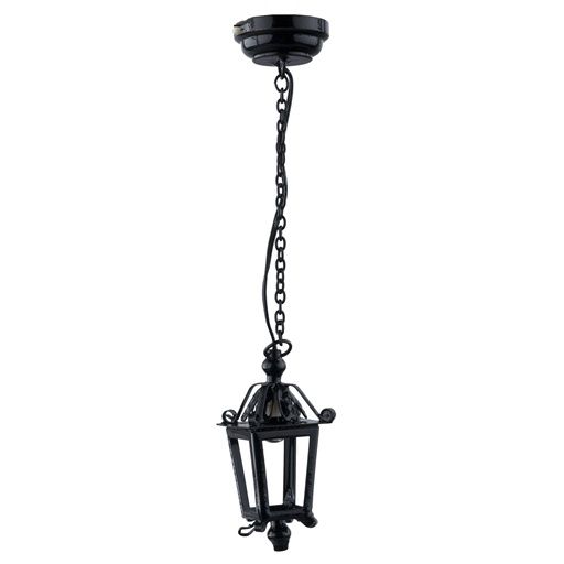 LED Black Hanging Coach Lamp HW2315