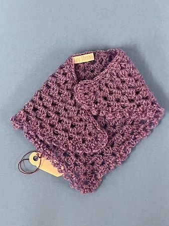 Lilac Crocheted Shawl JG5410