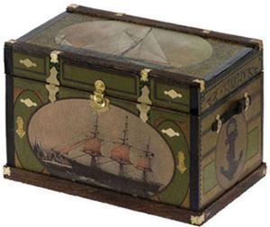 Lithograph Wooden Trunk Kit: Nautical cpt120