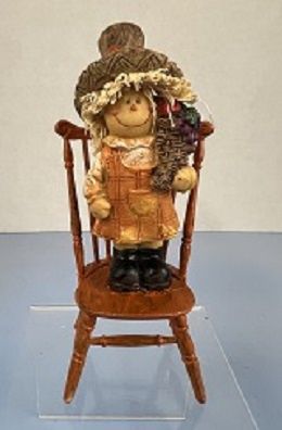 Little Autumn Girl with Cornucopia ch22518