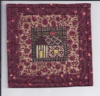 Log Cabin Wall Hanging mc50