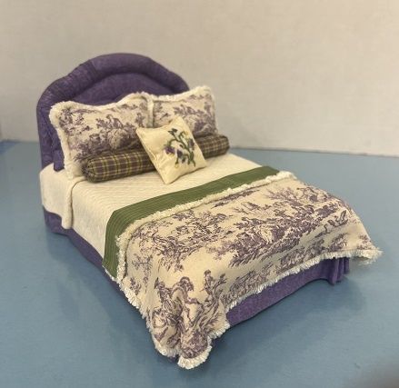 Lynn Whisenant Signed Upholstered Bed MC031645