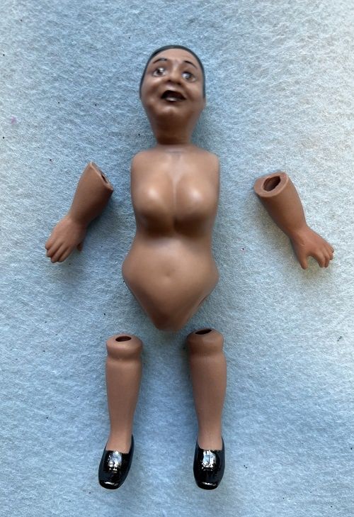 Mammy Porcelain Doll Kit dd065