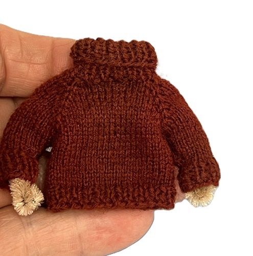 Knitted Red Sweater mc232x