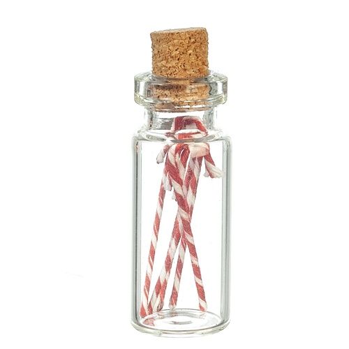 Large Candy Cane Jar aztb1829