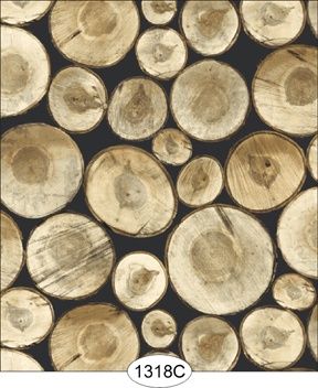 Log Cross Section - Black WAL1318c