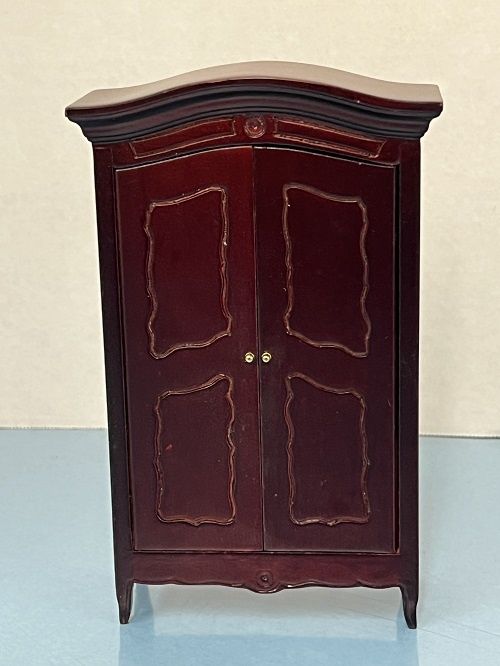 Mahogany Armoire with Drawers and Bar mc031622