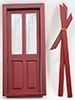 Mahogany Transom Door cla76038