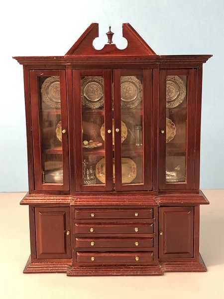Mahogany Victorian Silver Cabinet MC00841
