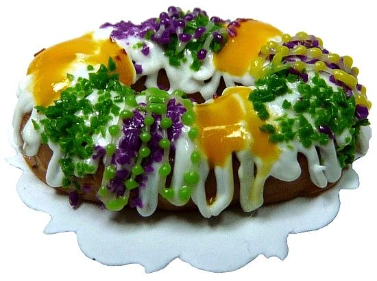 Mardi Gras King Cake bdk1089