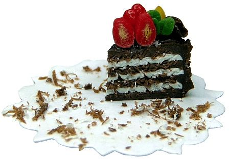 Last piece of Chocolate Cake k2216
