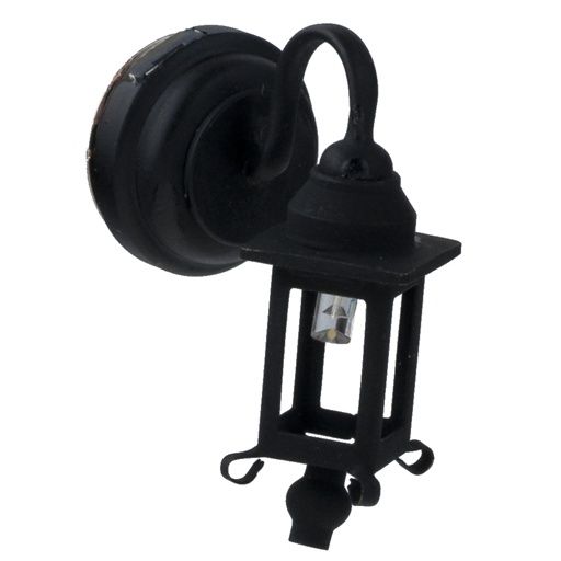LED Black Coach Lamp Sconce HW2308