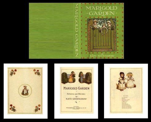 LBkg-2 Marigold Garden- Kate Greenaway